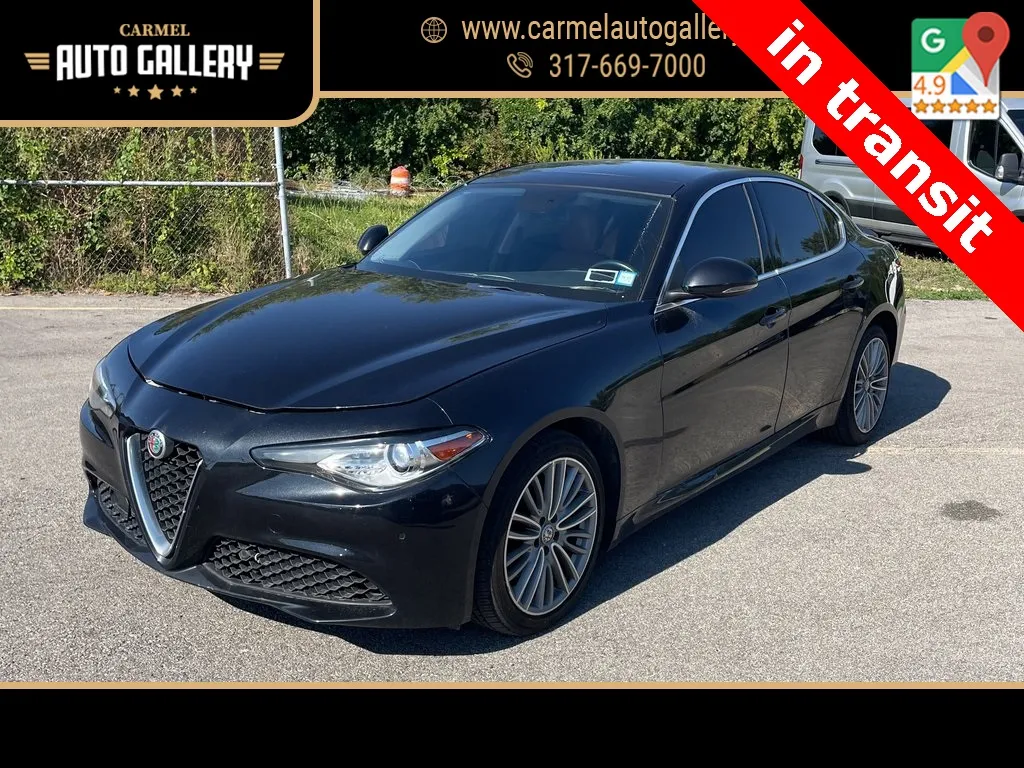 Black 2018 Alfa Romeo Giulia Ti for sale in Carmel, IN
