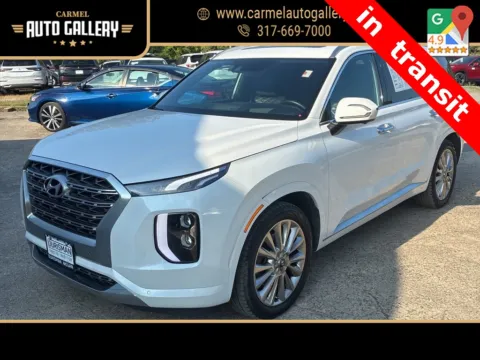 White 2020 Hyundai Palisade Limited for sale in Carmel, IN