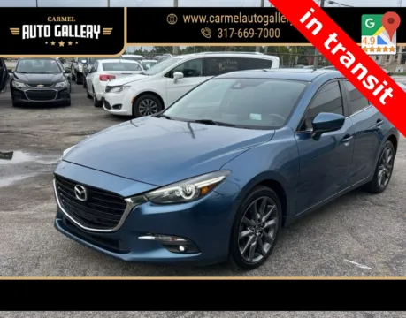 Blue 2018 Mazda Mazda3 Grand Touring for sale in Carmel, IN
