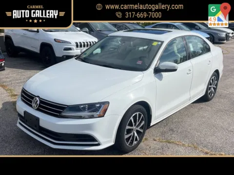 White 2017 Volkswagen Jetta 1.4T SE for sale in Carmel, IN