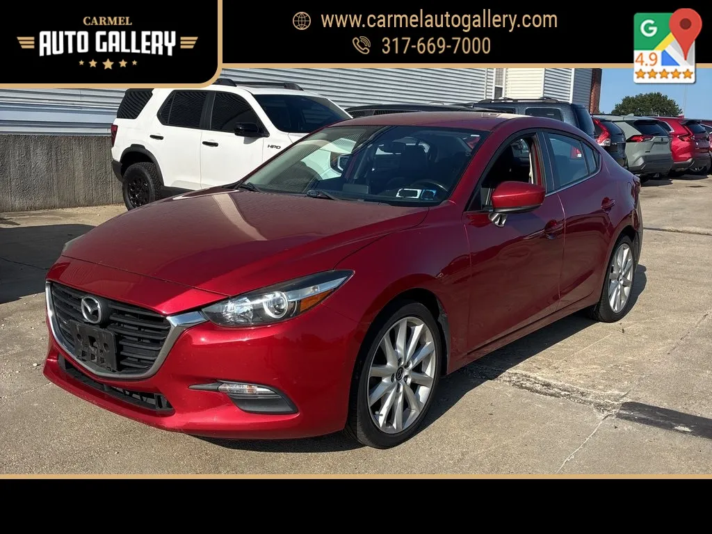 Red 2017 Mazda Mazda3 Touring for sale in Carmel, IN