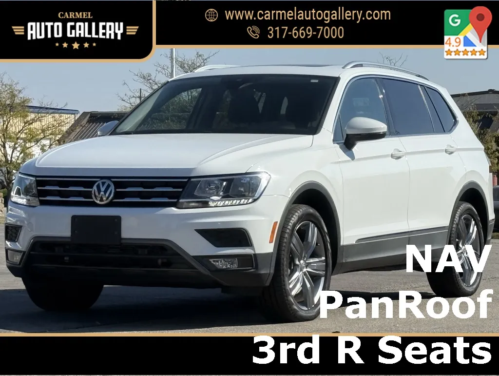 White 2020 Volkswagen Tiguan 2.0T SEL for sale in Carmel, IN