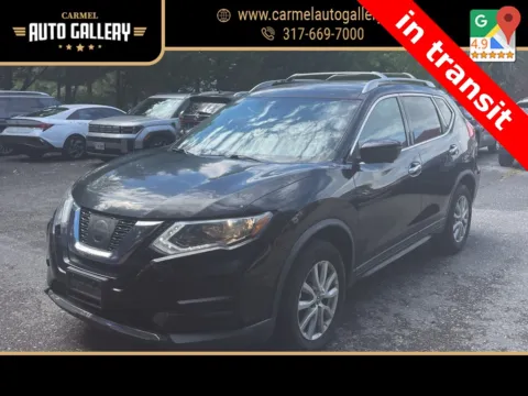 Black 2017 Nissan Rogue SV for sale in Carmel, IN