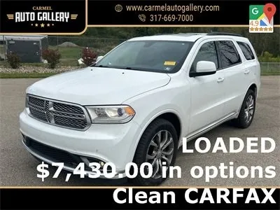 White 2018 Dodge Durango SXT for sale in Carmel, IN