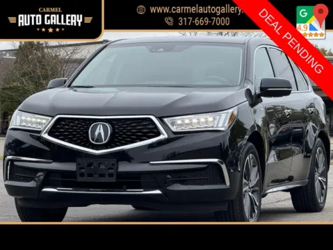Black 2020 Acura MDX Sport Hybrid Technology Package for sale in Carmel, IN