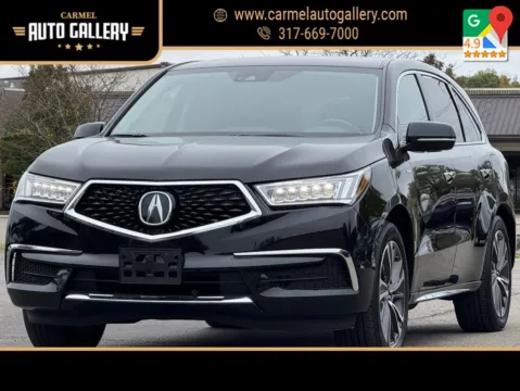Black 2020 Acura MDX Sport Hybrid Technology Package for sale in Carmel, IN