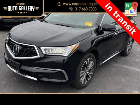 Black 2020 Acura MDX Sport Hybrid Technology Package for sale in Carmel, IN