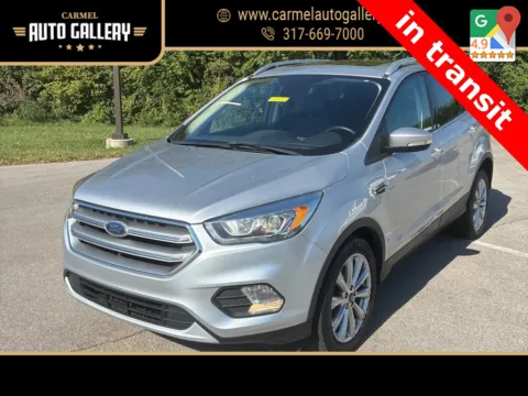 Silver 2017 Ford Escape Titanium for sale in Carmel, IN