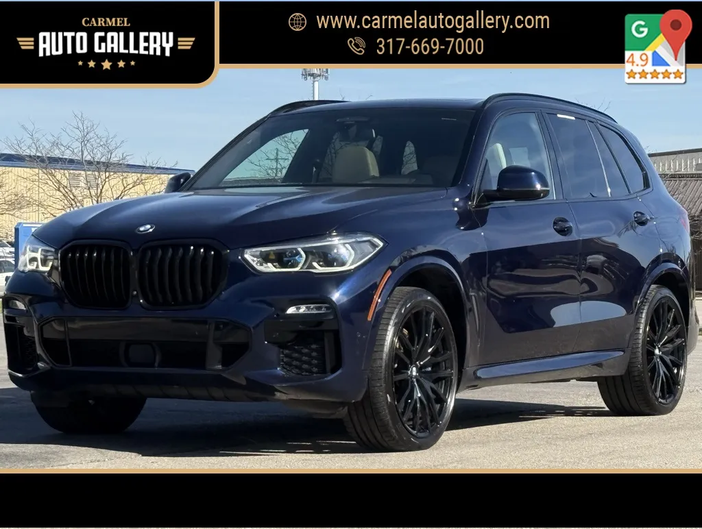 Blue 2020 BMW X5 M50i for sale in Carmel, IN