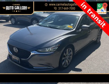 Gray 2018 Mazda Mazda6 Grand Touring Reserve for sale in Carmel, IN