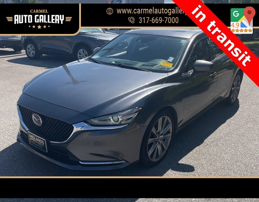 Gray 2018 Mazda Mazda6 Grand Touring Reserve for sale in Carmel, IN