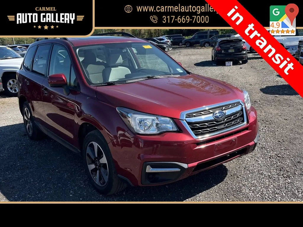 Red 2018 Subaru Forester 2.5i Premium for sale in Carmel, IN