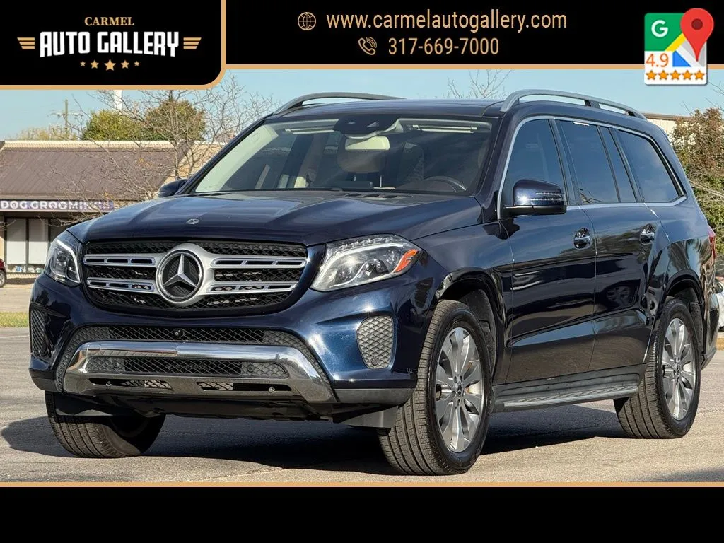 Blue 2019 Mercedes-Benz GLS 450 for sale in Carmel, IN