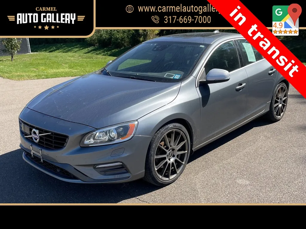 Gray 2017 Volvo S60 T6 R-Design Platinum for sale in Carmel, IN
