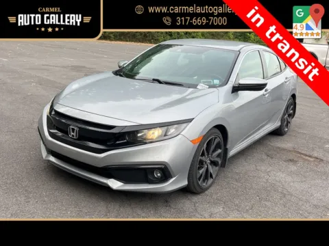 Silver 2020 Honda Civic Sport for sale in Carmel, IN