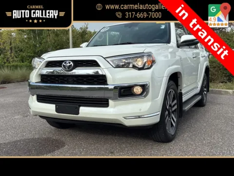 White 2017 Toyota 4Runner Limited for sale in Carmel, IN