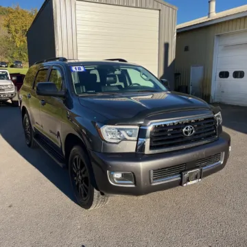 Another view of 2018 Toyota Sequoia TRD Sport for sale in Carmel, IN at Carmel Auto Gallery