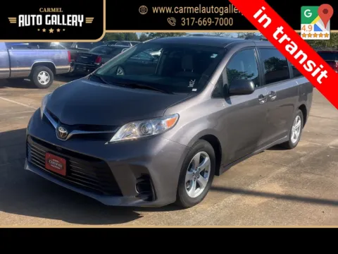 Gray 2020 Toyota Sienna LE for sale in Carmel, IN