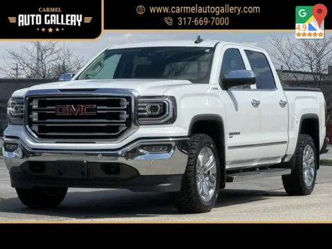 White 2018 GMC Sierra 1500 SLT for sale in Carmel, IN