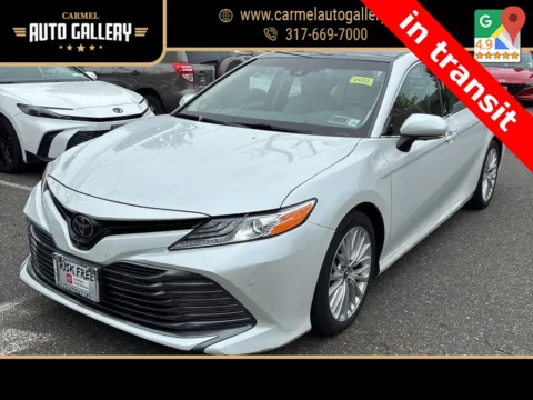 White 2018 Toyota Camry XLE for sale in Carmel, IN