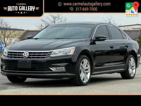 Black 2017 Volkswagen Passat SEL Premium for sale in Carmel, IN