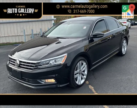 Black 2017 Volkswagen Passat SEL Premium for sale in Carmel, IN