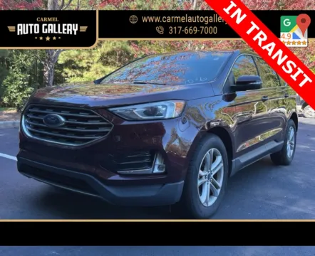 Red 2020 Ford Edge SEL for sale in Carmel, IN