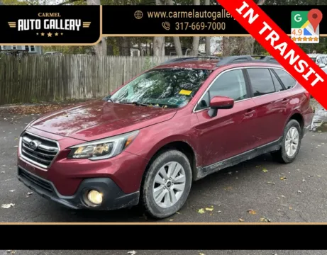 Red 2019 Subaru Outback 2.5i Premium for sale in Carmel, IN