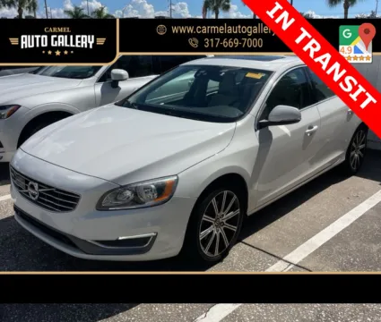 White 2017 Volvo S60 Inscription T5 for sale in Carmel, IN