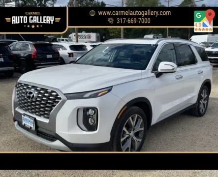 White 2021 Hyundai Palisade SEL for sale in Carmel, IN