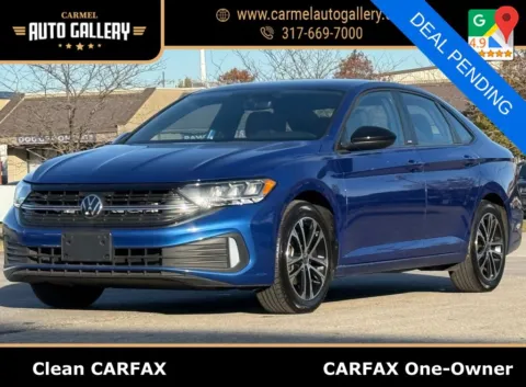 Blue 2023 Volkswagen Jetta 1.5T Sport for sale in Carmel, IN