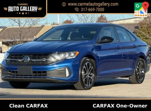 Blue 2023 Volkswagen Jetta 1.5T Sport for sale in Carmel, IN