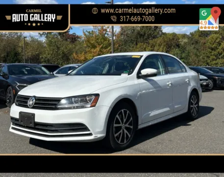White 2017 Volkswagen Jetta 1.4T SE for sale in Carmel, IN