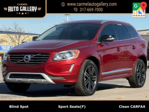 Red 2017 Volvo XC60 T5 Dynamic for sale in Carmel, IN