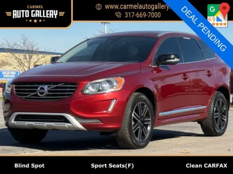 Red 2017 Volvo XC60 T5 Dynamic for sale in Carmel, IN