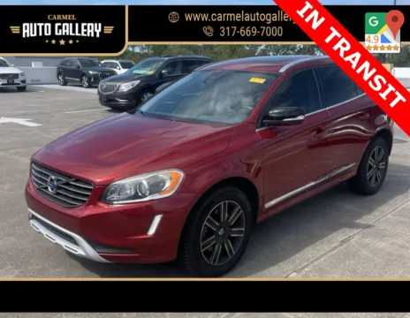 Red 2017 Volvo XC60 T5 Dynamic for sale in Carmel, IN