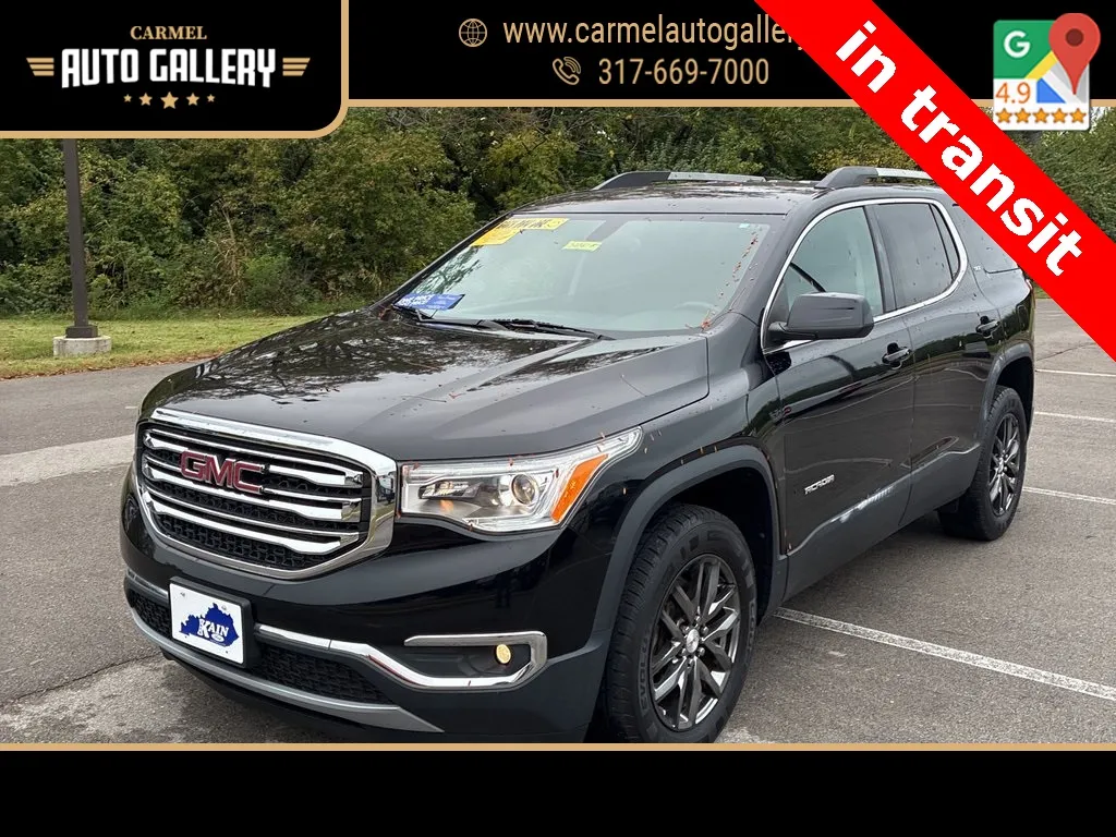 Black 2017 GMC Acadia SLT-1 for sale in Carmel, IN