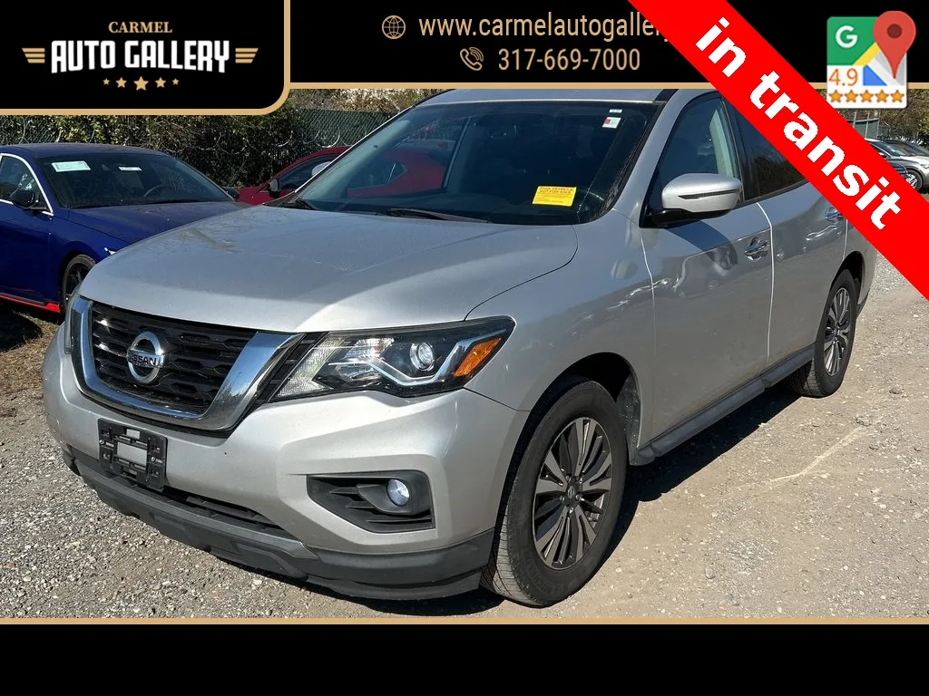Silver 2017 Nissan Pathfinder SV for sale in Carmel, IN