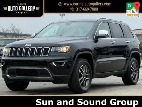 Black 2021 Jeep Grand Cherokee Limited for sale in Carmel, IN