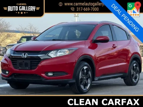 Red 2018 Honda HR-V EX-L for sale in Carmel, IN
