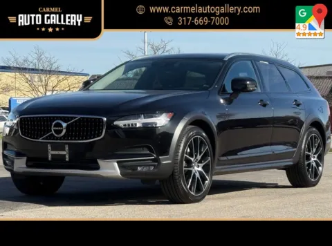 Black 2020 Volvo V90 Cross Country T6 AWD for sale in Carmel, IN