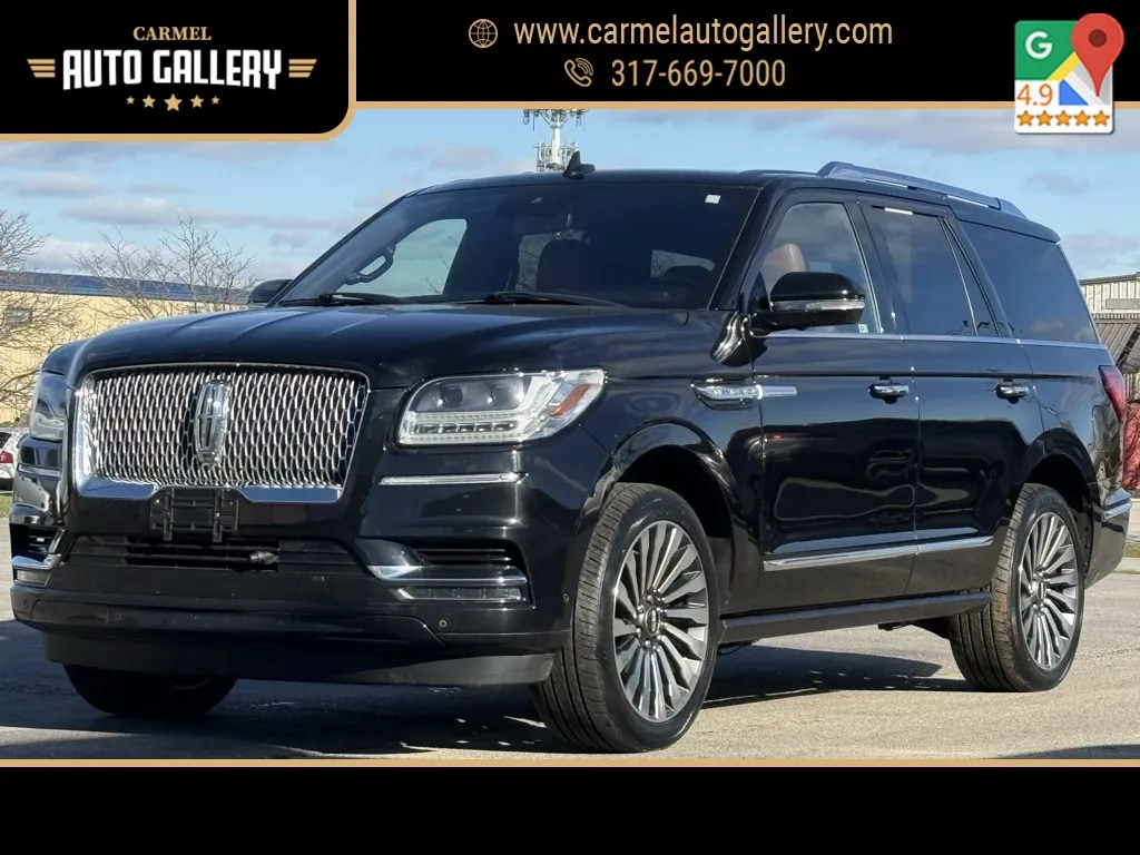 Black 2019 Lincoln Navigator Reserve for sale in Carmel, IN