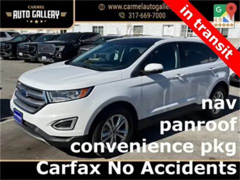 White 2018 Ford Edge SEL for sale in Carmel, IN