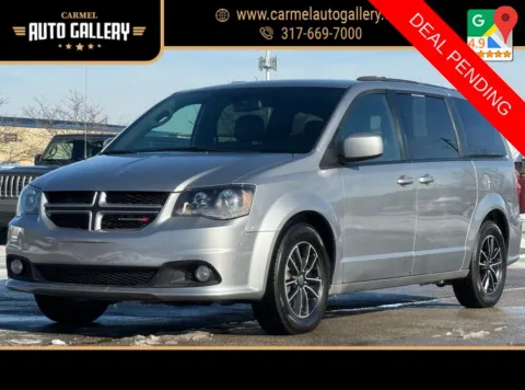 Silver 2018 Dodge Grand Caravan GT for sale in Carmel, IN