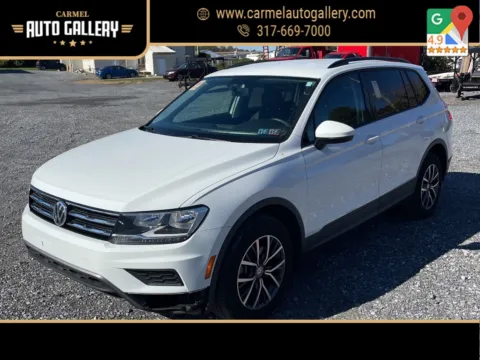 White 2021 Volkswagen Tiguan 2.0T S for sale in Carmel, IN