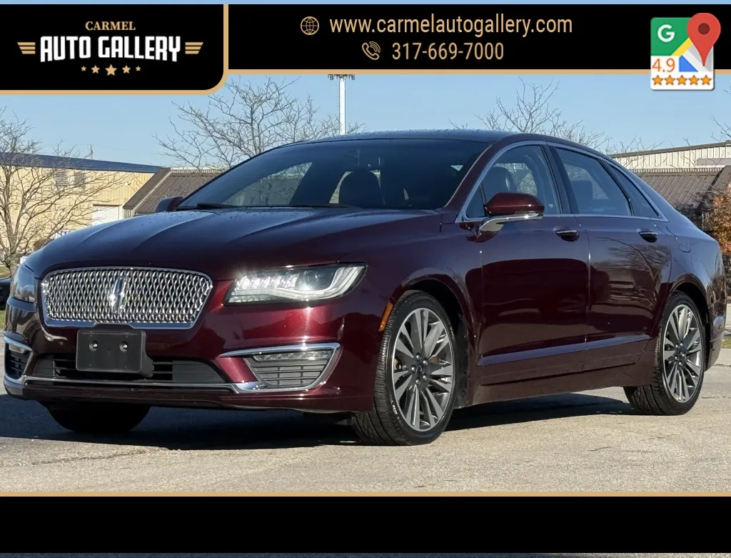 Red 2018 Lincoln MKZ Reserve for sale in Carmel, IN