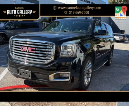 Black 2017 GMC Yukon XL SLT for sale in Carmel, IN