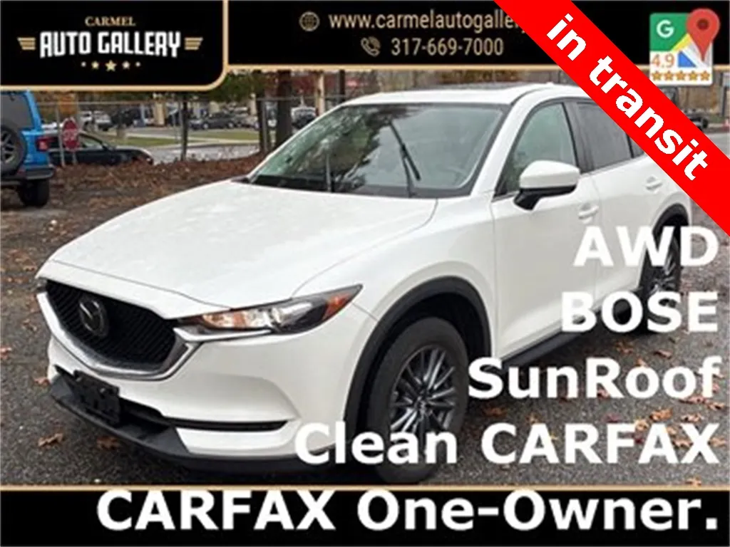 White 2020 Mazda CX-5 Touring for sale in Carmel, IN