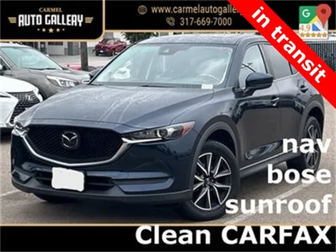 Blue 2018 Mazda CX-5 Touring for sale in Carmel, IN