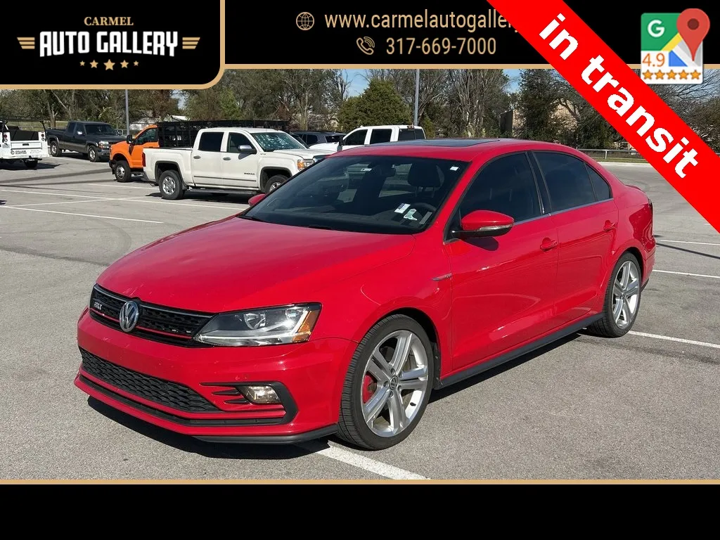 Red 2017 Volkswagen Jetta GLI for sale in Carmel, IN